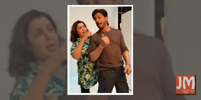 SRK, Farah Khan recreate 'Main Hoon Na' moment