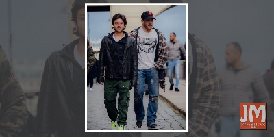 Salman shares pic with 'bhatija' Nirvan from 'Tiger 3' set