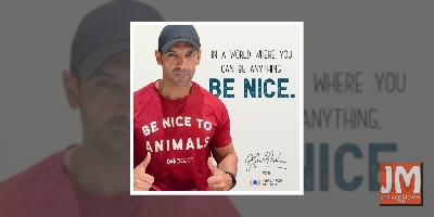 John Abraham stars in Mercy for Animals 'Be Nice' campaign