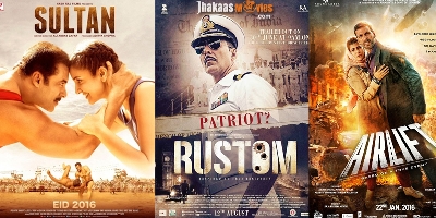Bollywood's Top 10 Highest Grossers of 2016 in India