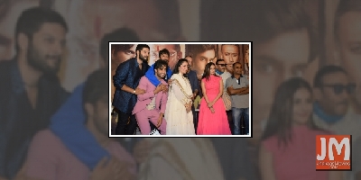 Prassthanam trailer launched amidst Delhi's 'josh'