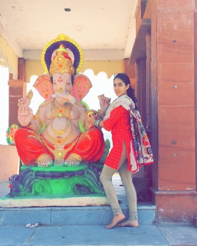 Bollywood actress Sara Ali Khan has been attacked on religious ground after she shared a photograph celebrating Ganesh Chaturthi, one even went to the extent of asking for the invocation of fatwa against her. Sara, daughter of actor Saif Ali Khan and Amrita Singh, took to Instagram, to wish her fans on Tuesday. The 