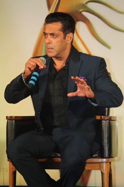 Mumbai: Actor Salman Khan at the Indian International Film Awards (IIFA) 2019 press conference in Mumbai, on Sep 5, 2019. (Photo: IANS)
