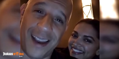Deepika Padukone Teaching Hindi To Vin Diesel