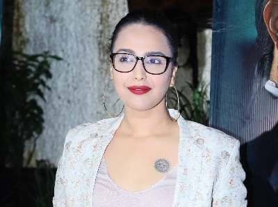 Mumbai: Actress Swara Bhaskar at the screening of the upcoming "Section 375" in Mumbai, on Sep 8, 2019. (Photo: IANS)