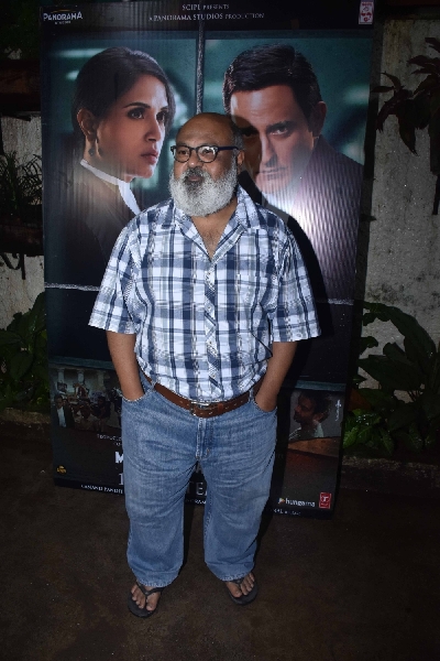Mumbai: Actor Saurabh Shukla at the screening of the upcoming "Section 375" in Mumbai, on Sep 8, 2019. (Photo: IANS)