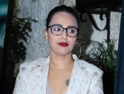 Mumbai: Actress Swara Bhaskar at the screening of the upcoming "Section 375" in Mumbai, on Sep 8, 2019. (Photo: IANS)