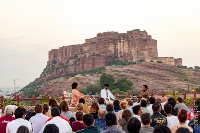 Folk artistes performing at the Jodhpur RIFF (Photo by Jodhpur RIFF)