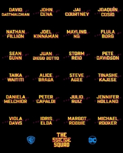 Filmmaker James Gunn has revealed the full cast of his upcoming film 