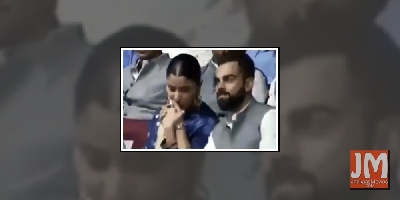 Virat Kohli flaunts Anushka's initials on t-shirt