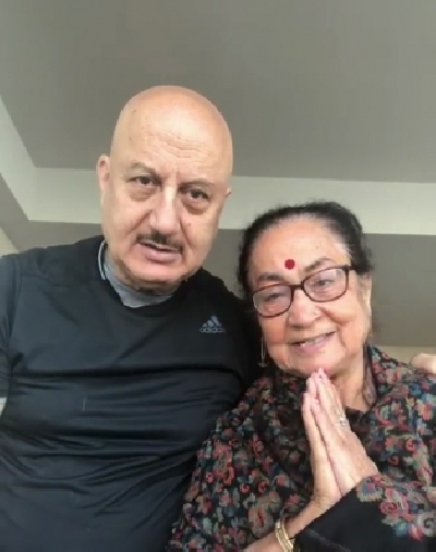 Prime Minister Narendra Modi received wishes from around the globe on his 69th birthday on Tuesday. Among the numerous wishes one that particularly touched Modi ji was one coming from veteran actor Anupam Kher and his mother. The actor on Tuesday took to social media and posted a video in which he along with his mother can be seen wishing the Prime Minister on his birthday.