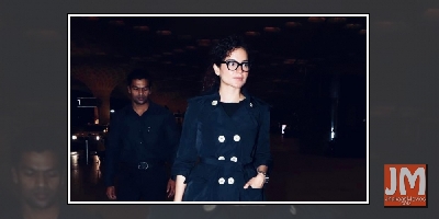 Kangana jets off to US for look test of 'Thalaivi'