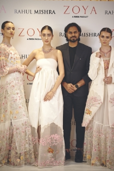 Rahul Mishra partners with Zoya for Paris Fashion Week