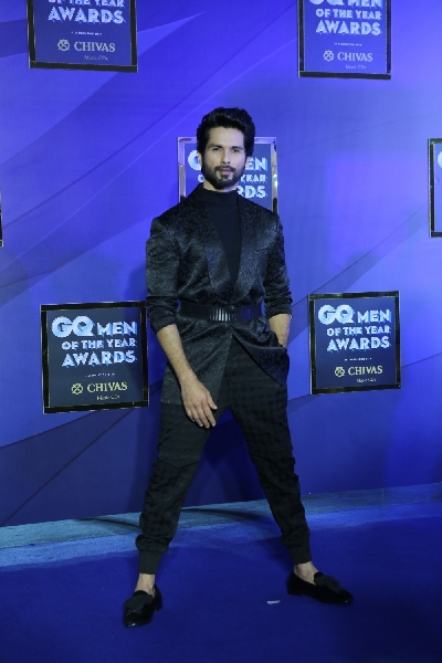 Mumbai: Actor Shahid Kapoor at the &quot;GQ Men of the Year Awards 2019&quot; in Mumbai on Sep 28, 2019. (Photo: IANS)