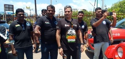 Bollywood producer Shailendra Singh kicked off a unifying rally to mark the 150th birthday of Mahatma Gandhi.