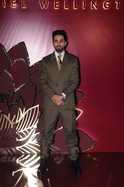 New Delhi: Actor Ayushmann Khurrana at the launch of a new collection of Daniel Wellington watches, in New Delhi on Oct 11, 2019. (Photo: Amlan Paliwal/IANS)