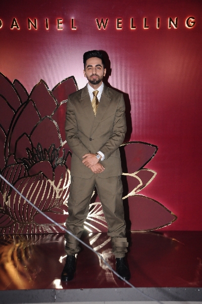 New Delhi: Actor Ayushmann Khurrana at the launch of a new collection of Daniel Wellington watches, in New Delhi on Oct 11, 2019. (Photo: Amlan Paliwal/IANS)