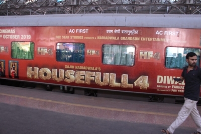 Mumbai: A special promotional train travelling from Mumbai to Delhi as part of 