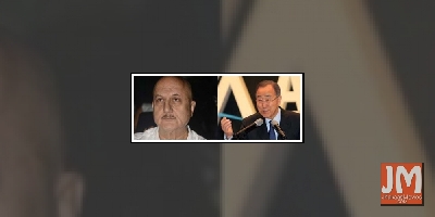 When Ban Ki-moon asked Anupam Kher for signed autobiography