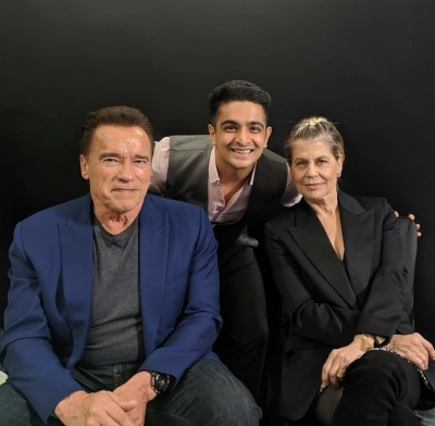 Hollywood action hero Arnold Schwarzenegger was elated to find out that his famous 