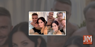 Courtney Cox's pics in hot tub with Beckham confuses Aniston
