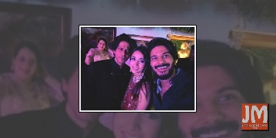 Dulquer Salmaan 'starstruck' after meeting Shah Rukh