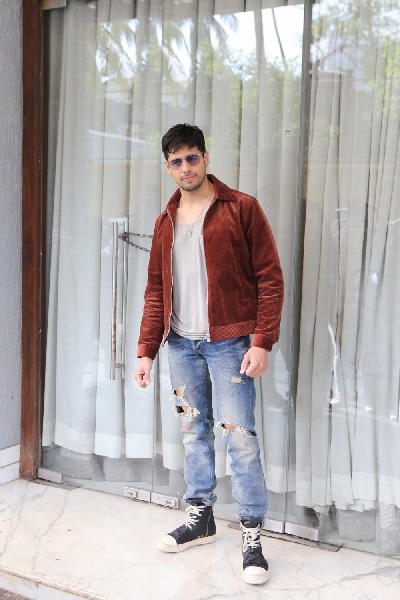 Mumbai: Actor Sidharth Malhotra during promotions of upcoming film "Marjaavaan" in Mumbai on Oct 31, 2019. (Photo: IANS)