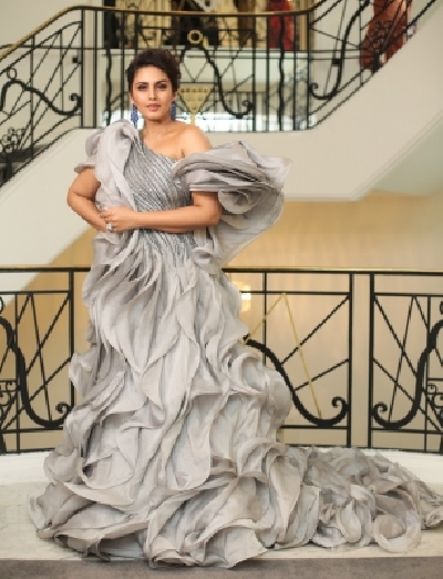 Actress Huma Qureshi at Cannes Film Festival.