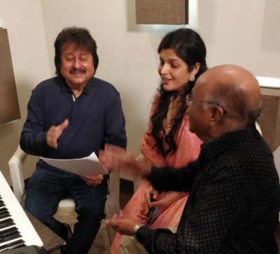 Ghazal maestro Pankaj Udhas has collaborated with Kavita Paudwal for a Marathi Bhavgeet single, titled 