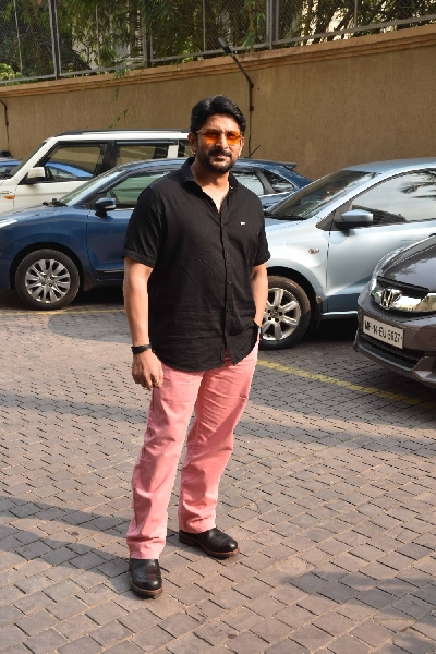 Mumbai: Actor Arshad Warsi during the promotions of his upcoming film &quot;Pagalpanti&quot; in Mumbai on Nov 16, 2019. (Photo: IANS)