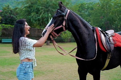 Actress Charu Kashyap enjoys horse riding and doesn't see it as  a "macho sport". She says women riding a horse look sexy and attractive. The actress has taken horse riding training and whenever she gets the time, she rides a horse.
