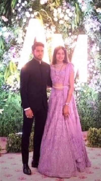 Cricketer Manish Pandey and actress Ashrita Shetty on Thursday hosted a wedding reception for close friends and relatives here. The two had exchanged vows in a glittering ceremony in the city on December 2, just hours after Manish led from the front to help Karnataka retain the Syed Mushtaq Ali T20 Trophy in Surat.