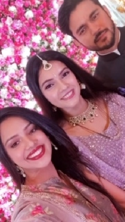 Cricketer Manish Pandey and actress Ashrita Shetty on Thursday hosted a wedding reception for close friends and relatives here. The two had exchanged vows in a glittering ceremony in the city on December 2, just hours after Manish led from the front to help Karnataka retain the Syed Mushtaq Ali T20 Trophy in Surat.
