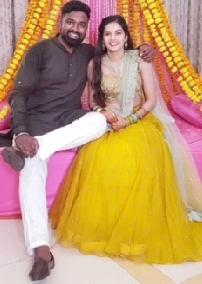 Cricketer Manish Pandey and actress Ashrita Shetty on Thursday hosted a wedding reception for close friends and relatives here. The two had exchanged vows in a glittering ceremony in the city on December 2, just hours after Manish led from the front to help Karnataka retain the Syed Mushtaq Ali T20 Trophy in Surat.