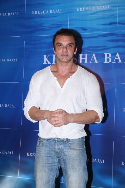 Mumbai: Actor Sohail Khan arrives at the first year anniversary celebration of fashion designer Kresha Bajaj's store in Mumbai on Dec 7, 2019. (Photo: IANS)