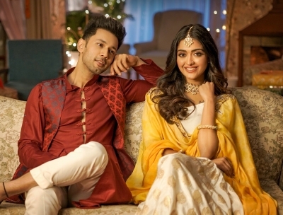 Model Gayatri Bhardwaj and actor Sahil Anand.