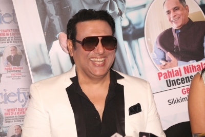 Mumbai: Actor Govinda during a programme to promote his upcoming film 