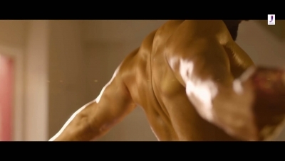 Actor-producer Jackky Bhagnani dared to bare his torso in the video of a new song titled 